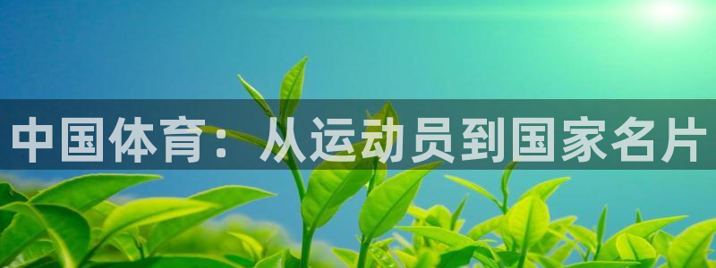 MK体育官方正版app娱乐代理怎么样：中国体育：从运