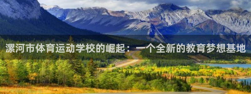 MK体育官网下载开户：漯河市体育运动学校的崛起：一个全新的教