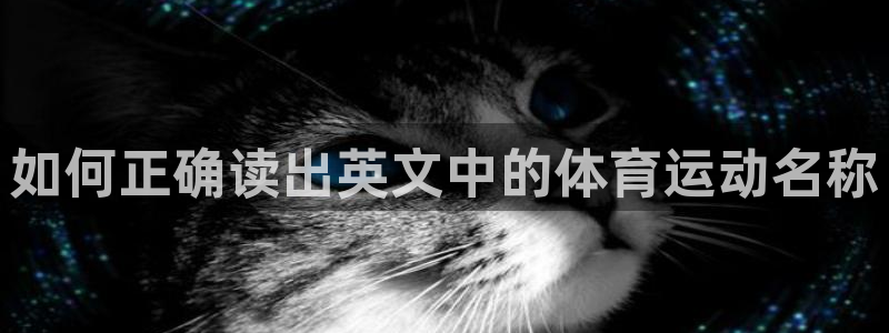 mk体育集团：如何正确读出英文中的体育运动名称